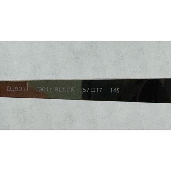 Draper James RSVP DJ9011 Black Oversized Sunglasses 57-17-145
